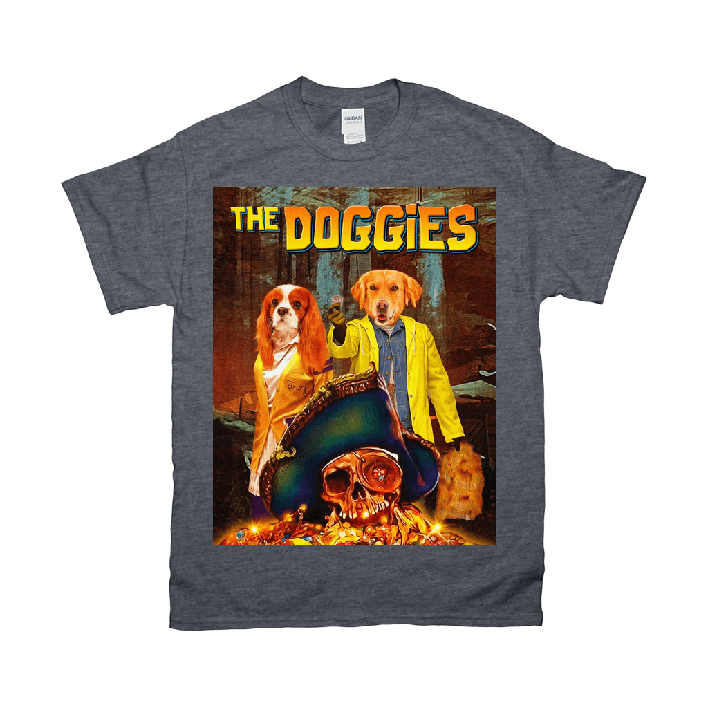 &#39;The Doggies&#39; Personalized 2 Pet T-Shirt