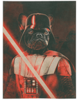 'Darth Woofer' Personalized Pet Blanket