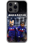 'France Doggos' Personalized 2 Pet Phone Case