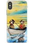 'The Fishermen' Personalized 2 Pet Phone Case