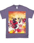 'Kansas City Doggos' Personalized 2 Pet T-Shirt
