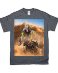 'The Motocross Rider' Personalized Pet T-Shirt
