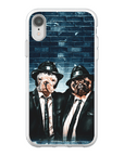 'The Blues Doggos' Personalized 2 Pet Phone Case