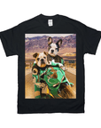 'Kawadawgi Riders' Personalized 2 Pet T-Shirt