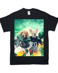 'New York Jet-Doggos' Personalized 2 Pet T-Shirt