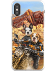 'Dogati Riders' Personalized 2 Pet Phone Case