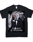 'Double O Woofer' Personalized Pet T-Shirt