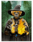 'The Wizard' Personalized Pet Poster