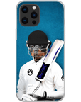'The Cricket Player' Personalized Phone Case