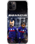 'France Doggos' Personalized 2 Pet Phone Case