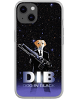 'Dog in Black' Personalized Phone Case