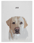 Personalized Modern Pet Blanket