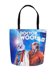 'Dr. Woof' Personalized 2 Pet Tote Bag