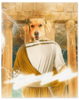 'Zeus Doggo' Personalized Pet Poster