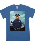 'The Police Officer' Personalized Pet T-Shirt