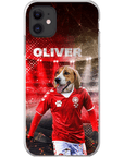 'Denmark Doggos Soccer' Personalized Phone Case