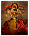 'Jester Doggo' Personalized Pet Poster