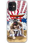 'The Sumo Wrestler' Personalized Phone Case