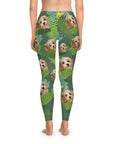 Custom Leggings (Leafy Green: 1-4 Pets)