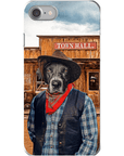 'The Cowboy' Personalized Phone Case