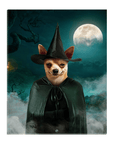 'Witch' Personalized Pet Standing Canvas