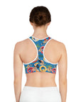 Custom Sports Bra (Gala Blue: 1-4 Pets)