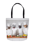 'The Chefs' Personalized 4 Pet Tote Bag