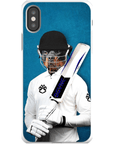 'The Cricket Player' Personalized Phone Case