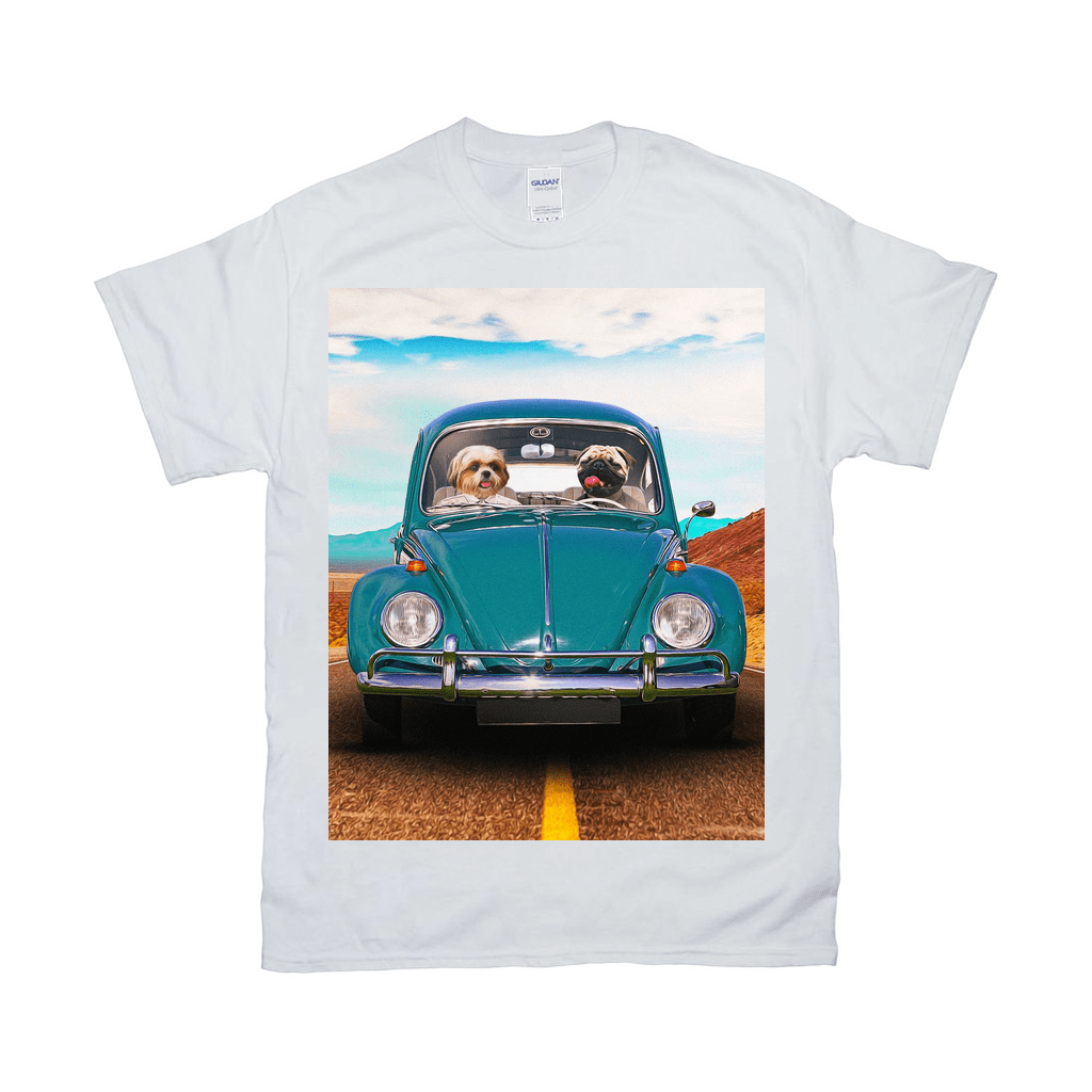&#39;The Beetle&#39; Personalized 2 Pet T-Shirt