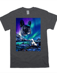 'Majestic Northern Lights' Personalized Pet T-Shirt
