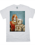 'Queen And Princess' Personalized 2 Pet T-Shirt