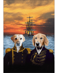 The Explorers: Personalized 2 Pet Poster