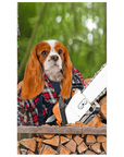 'Lumberwoman' Personalized Pet Poster