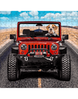 'The Yeep Cruiser' Personalized Pet Puzzle