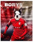 'Poland Doggos Soccer' Personalized Pet Poster