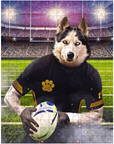 'The Rugby Player' Personalized Pet Puzzle