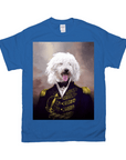 'The Admiral' Personalized Pet T-Shirt