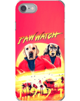 'Paw Watch 1991' Personalized 2 Pet Phone Case