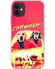 'Paw Watch 1991' Personalized 2 Pet Phone Case