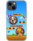 Retro Video Game Personalized Pet Phone Case