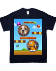Retro Video Game Personalized Pet T-Shirt