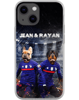 'France Doggos' Personalized 2 Pet Phone Case