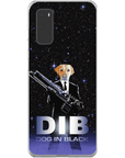 'Dog in Black' Personalized Phone Case