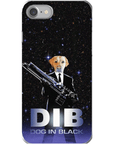 'Dog in Black' Personalized Phone Case