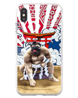 'The Sumo Wrestler' Personalized Phone Case