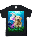'The Mermaid' Personalized Pet T-Shirt