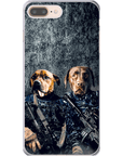 'The Navy Veterans' Personalized 2 Pet Phone Case