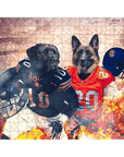 'Chicago Doggos' Personalized 2 Pet Puzzle