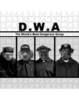 'D.W.A. (Doggo's With Attitude)' Personalized 4 Pet Puzzle