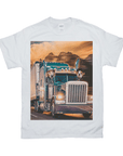 'The Truckers' Personalized 2 Pet T-Shirt